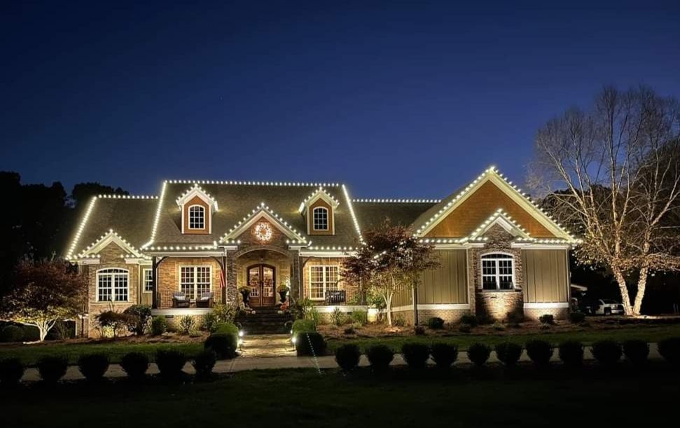 Professional holiday lights