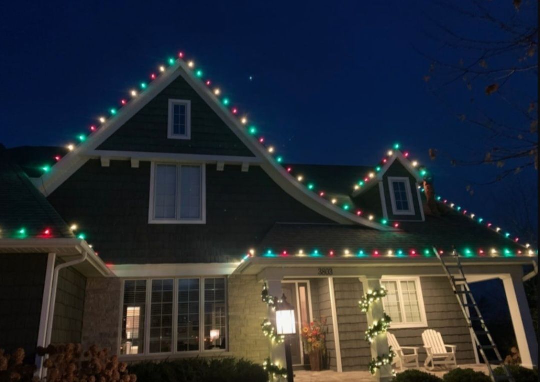 Residential Christmas lights