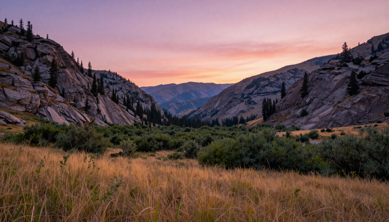 A peaceful sunset over the Utah Valley mountains representing the peace of mind found in funeral pre-planning.
