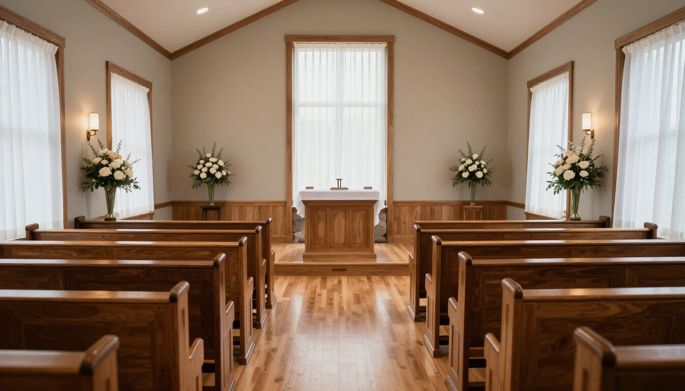 Funeral Chapel Setting