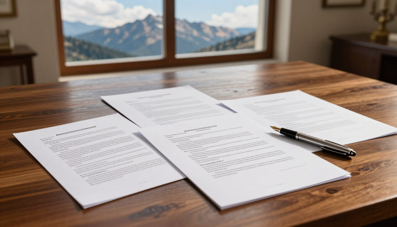 Legal documents for funeral planning in Utah.