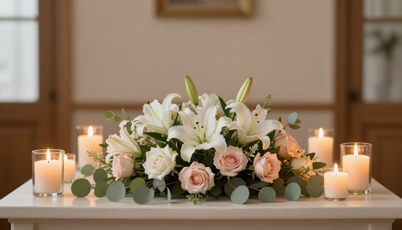 Peaceful Memorial Environment