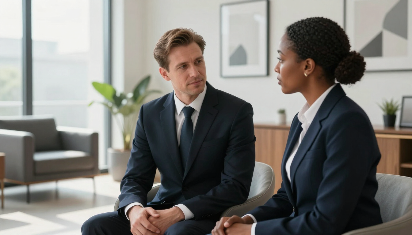 Professional administrative setting at a Utah funeral home representing entry-level mortuary jobs.