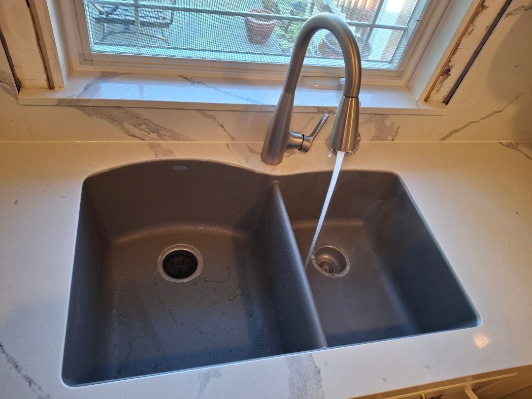 Kitchen Sink & Faucet Installed by Royal Flush Plumbing in Tacoma