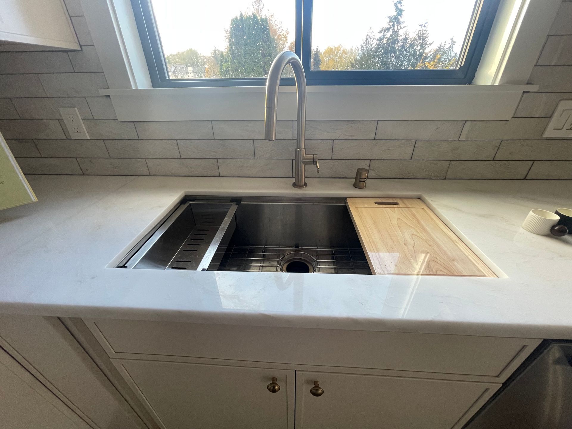 Kitchen Sink Installed by Royal Flush Plumbing in Tacoma