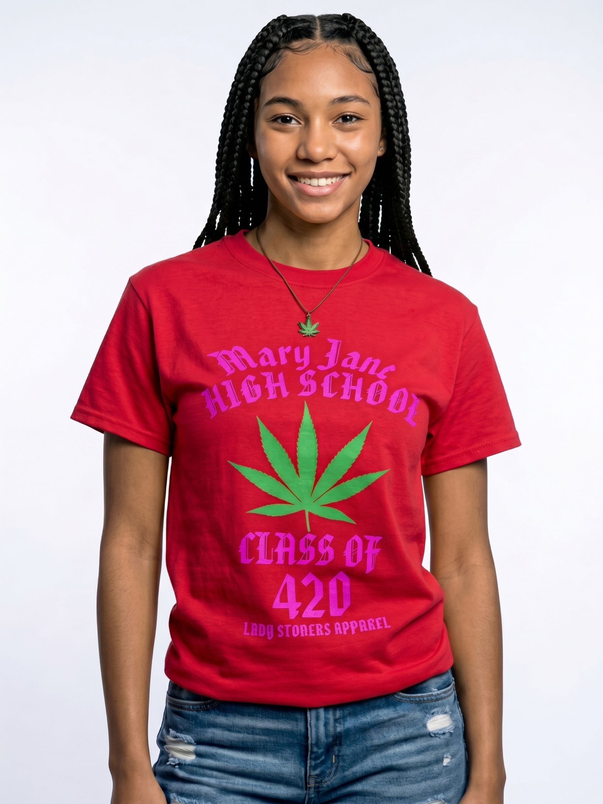 Lady Stoners Apparel 4/20 Graphic T-Shirt
