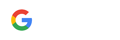 The google logo is on a white background.