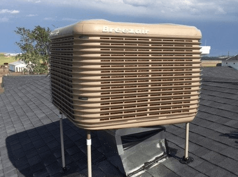 Evaporative Cooler — HVAC System on the Roof in Englewood, CO