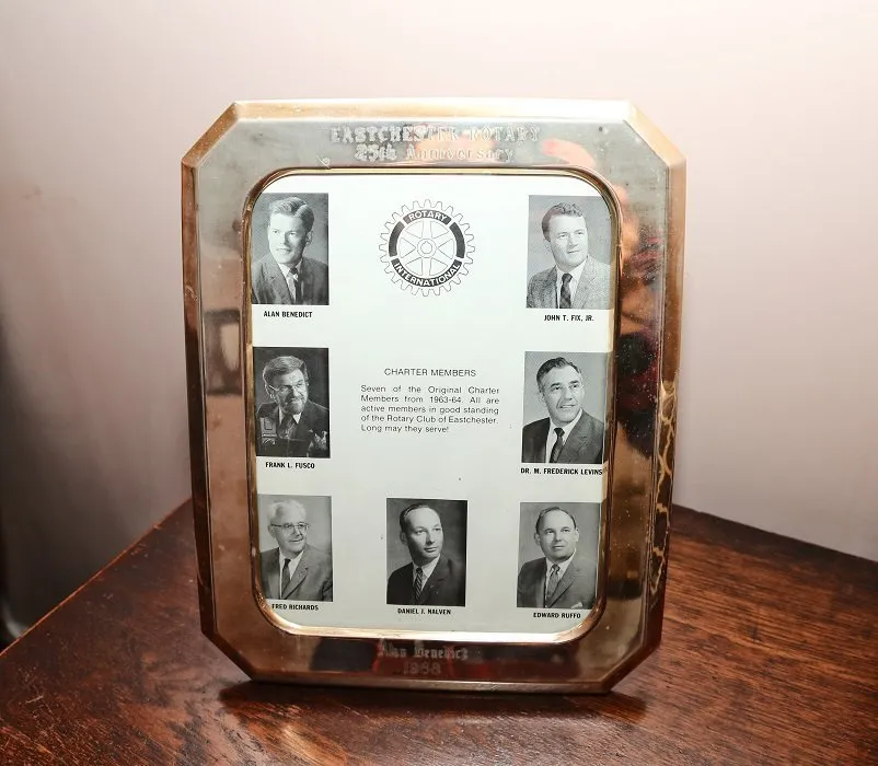 funeral facilities photo frame on table