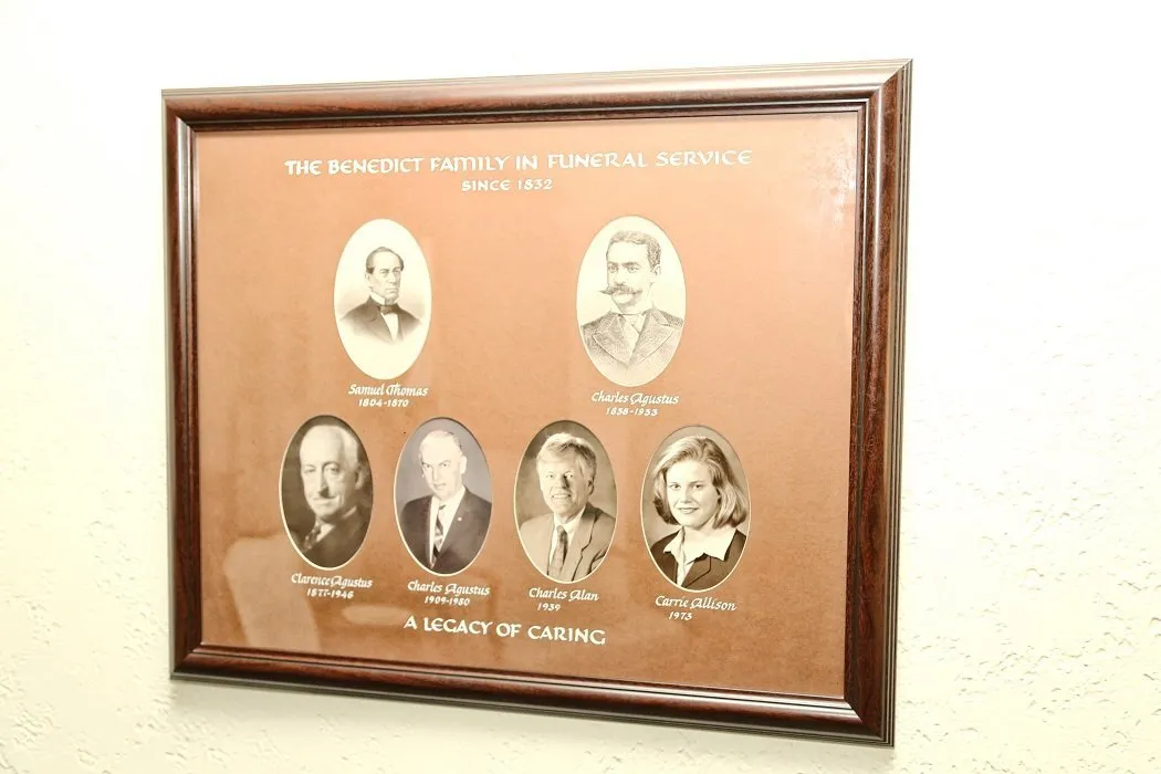 funeral home facilities photo frame