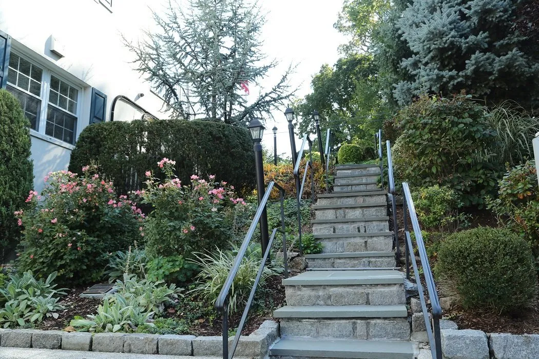 local funeral home staircase