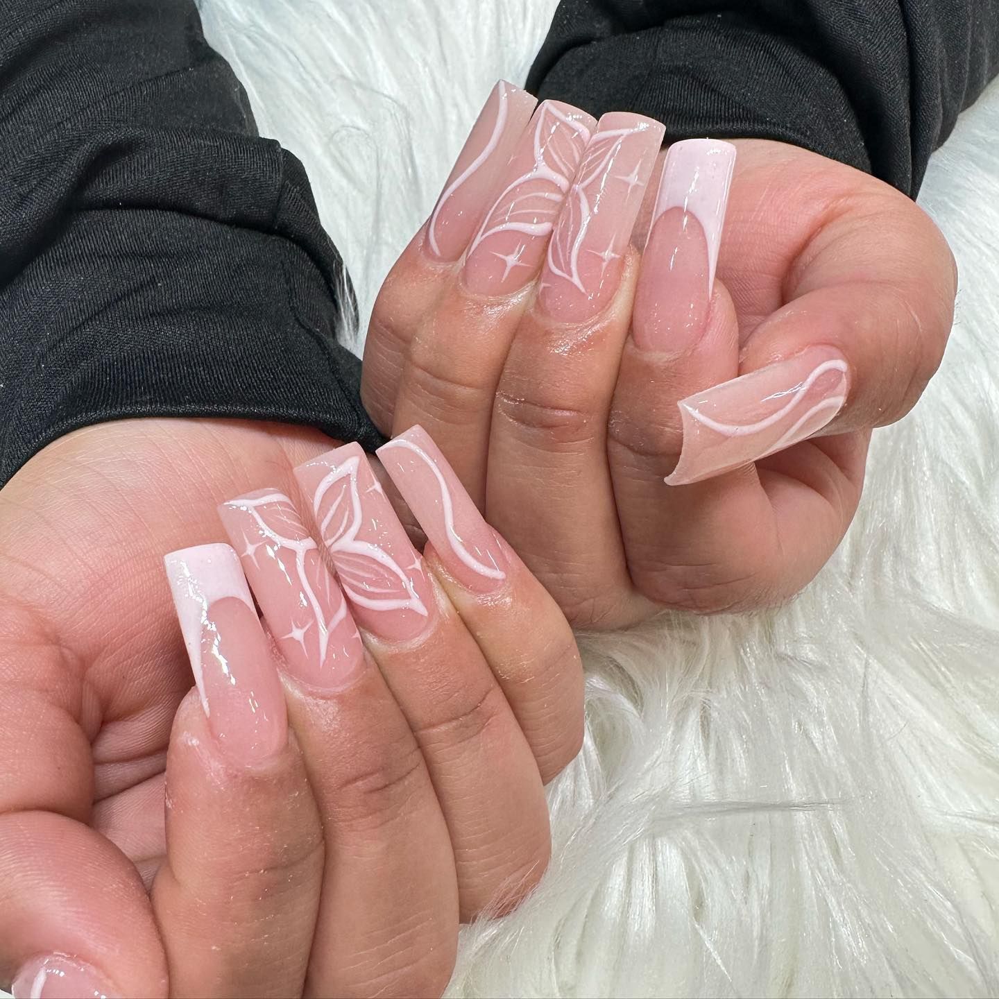 A Pair Of Hands With Long Nails — San Diego, CA — Summer Nails and Spa