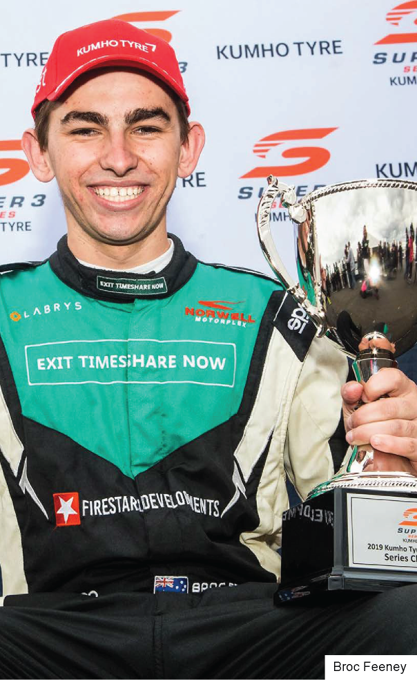 Aussie Race Car Driver