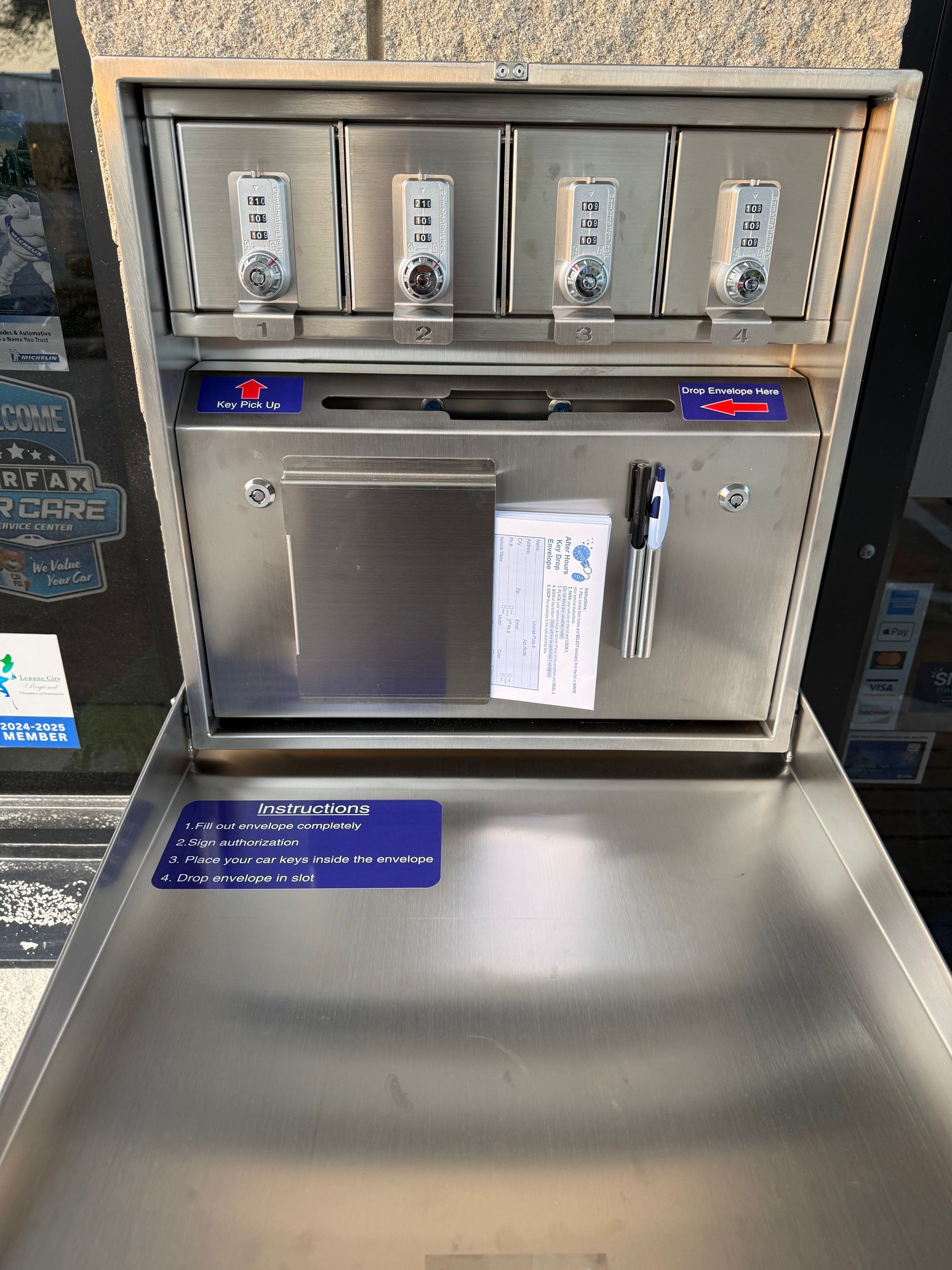 Key Drop Box | Space Center Automotive