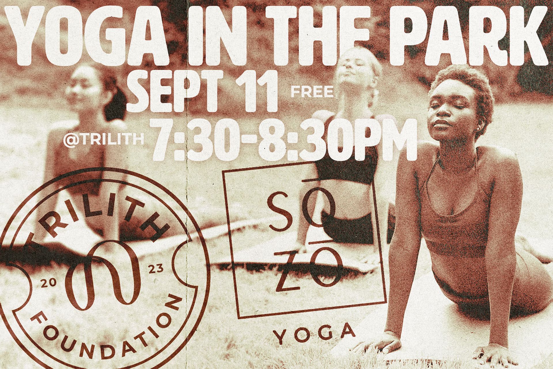 Trilith Foundation presents yoga in the park.