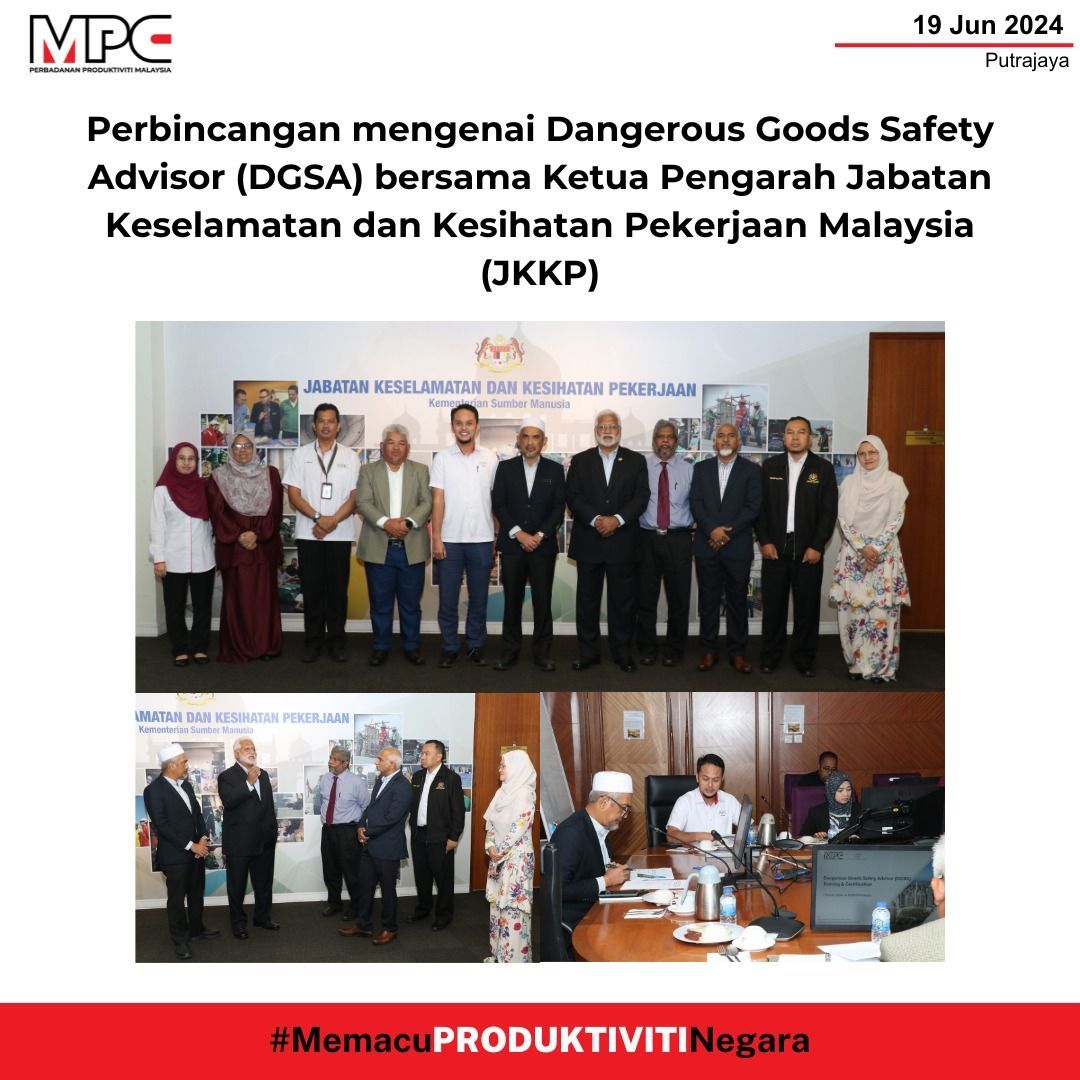 Perbincangan Mengenai Dangerous Goods Safety Advisor (DGSA) Bersama ...