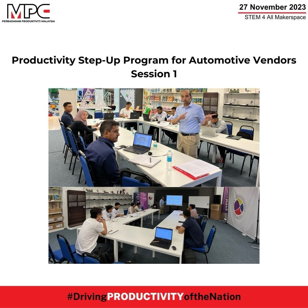 Productivity StepUp Program for Automotive Vendors Session 1