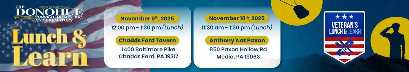 Donohue Funeral Homes, Inc. and Crematory Lunch and Learn June 2025