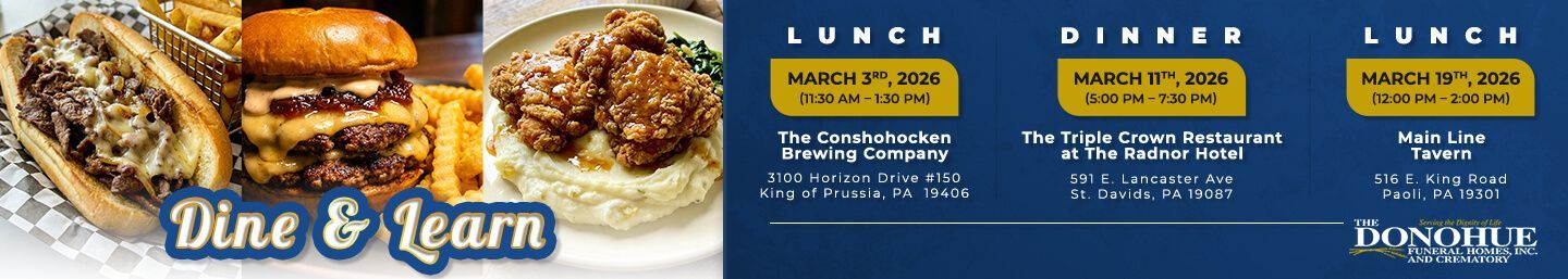 Donohue Funeral Homes, Inc. and Crematory Lunch and Learn June 2025