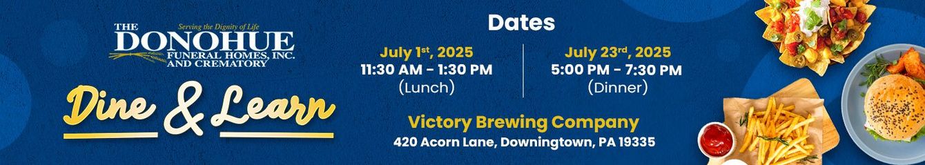 Donohue Funeral Homes, Inc. and Crematory Lunch and Learn June 2025