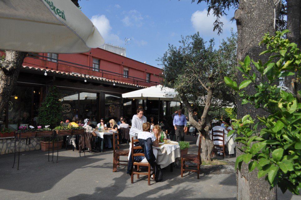 ristorante all'aperto