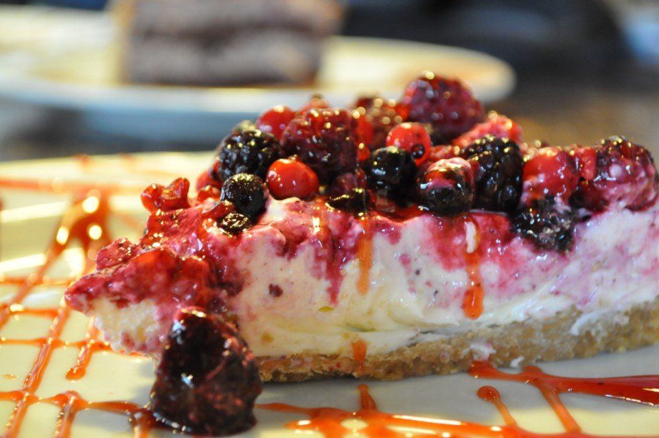 cheesecake ai frutti di bosco