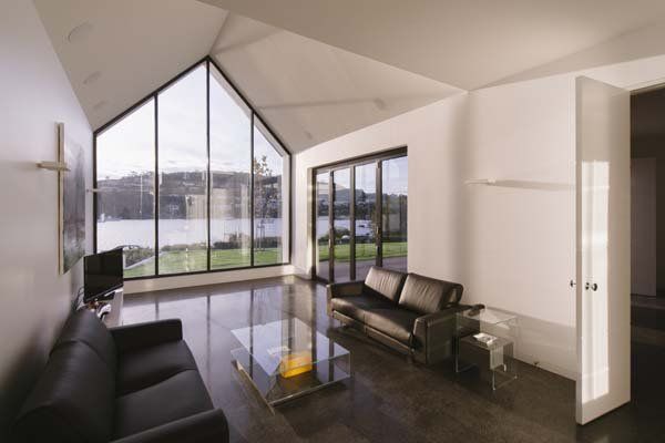 home with vaulted ceilings