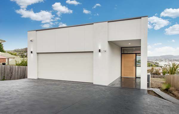 square white modern exterior