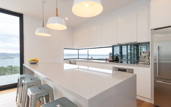 white modern kitchen