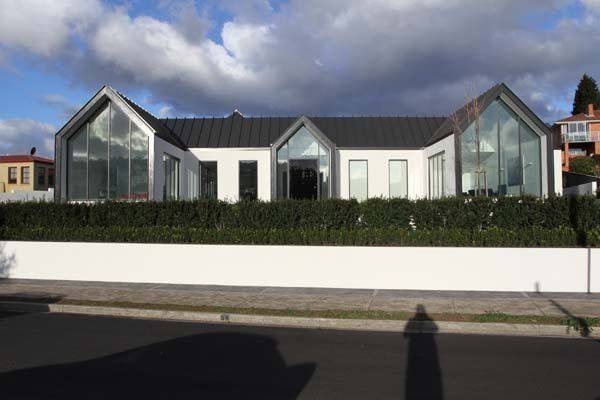 full front view of home