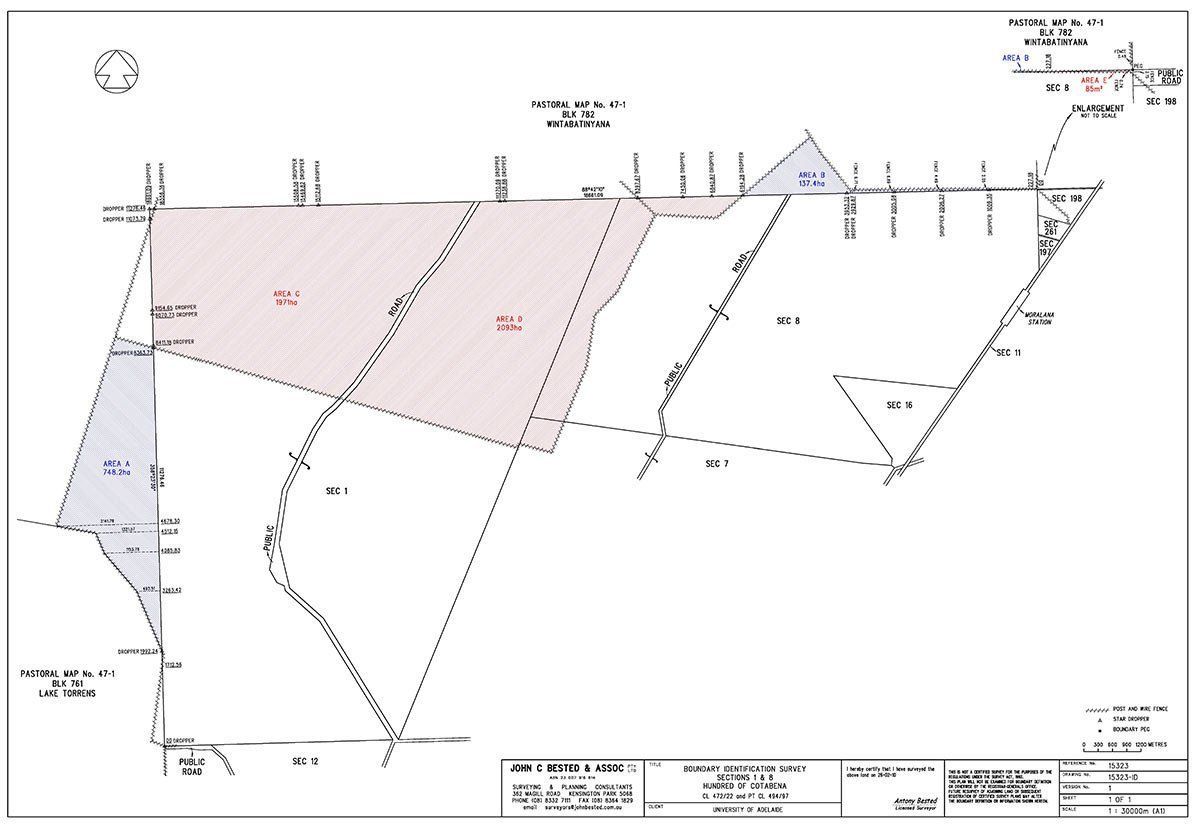 A drawing of a landscape with a triangle in the middle