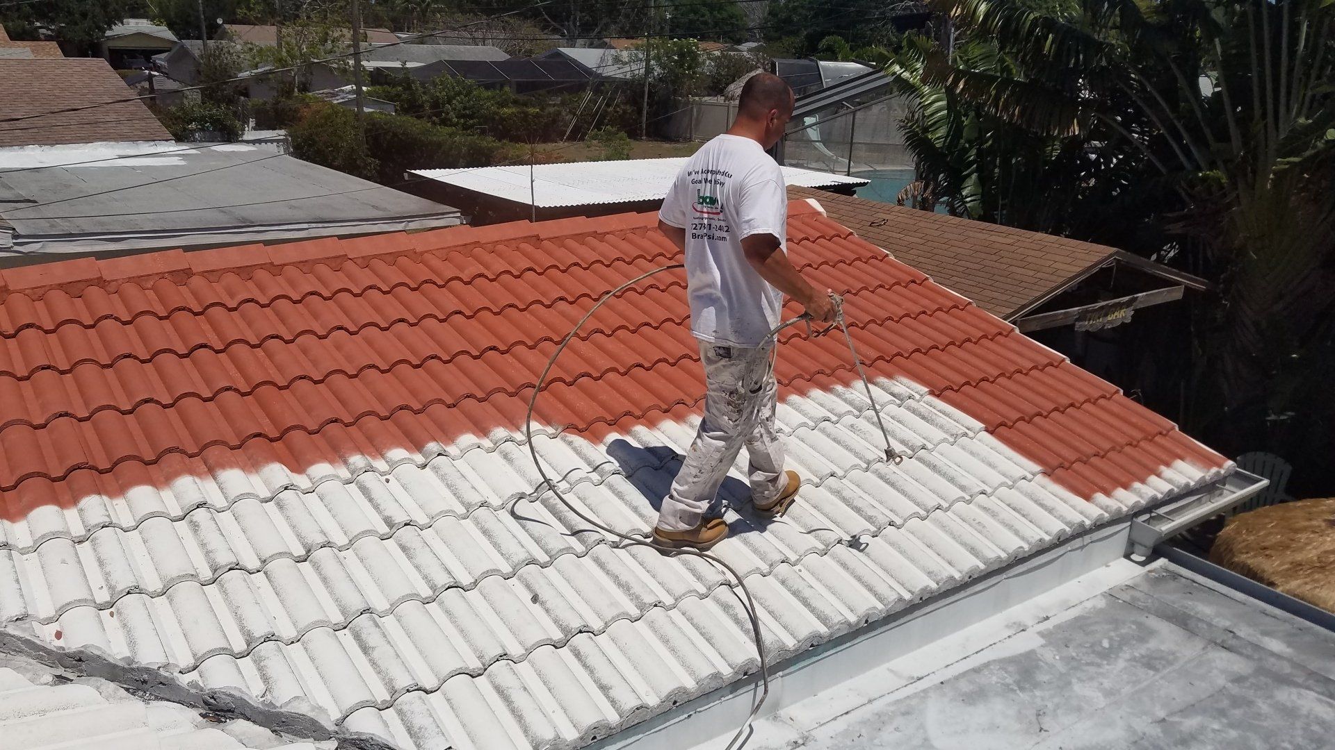 Roofer Repainting  - Seminole, FL - Bravo Property Services Inc.