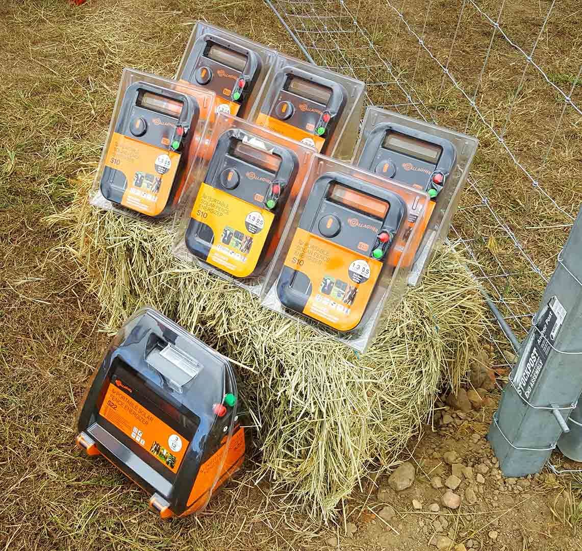 A Bunch of Devices Are Sitting on Top of a Bale of Hay — TGT Pty Ltd in Mareeba, QLD