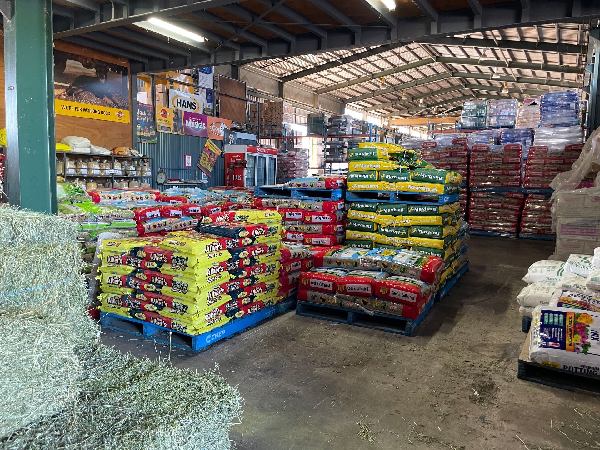 A Store Shelf Filled With Lots Of Screws And Nuts — TGT Pty Ltd in Mareeba, QLD
