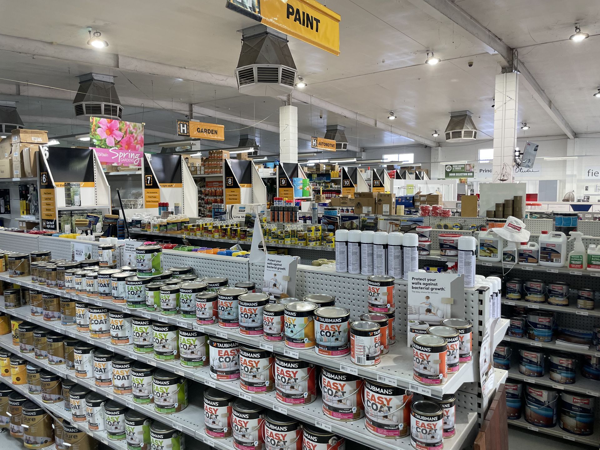 A Bunch Of Tools Are Sitting On A Shelf In A Store — TGT Pty Ltd in Mareeba, QLD