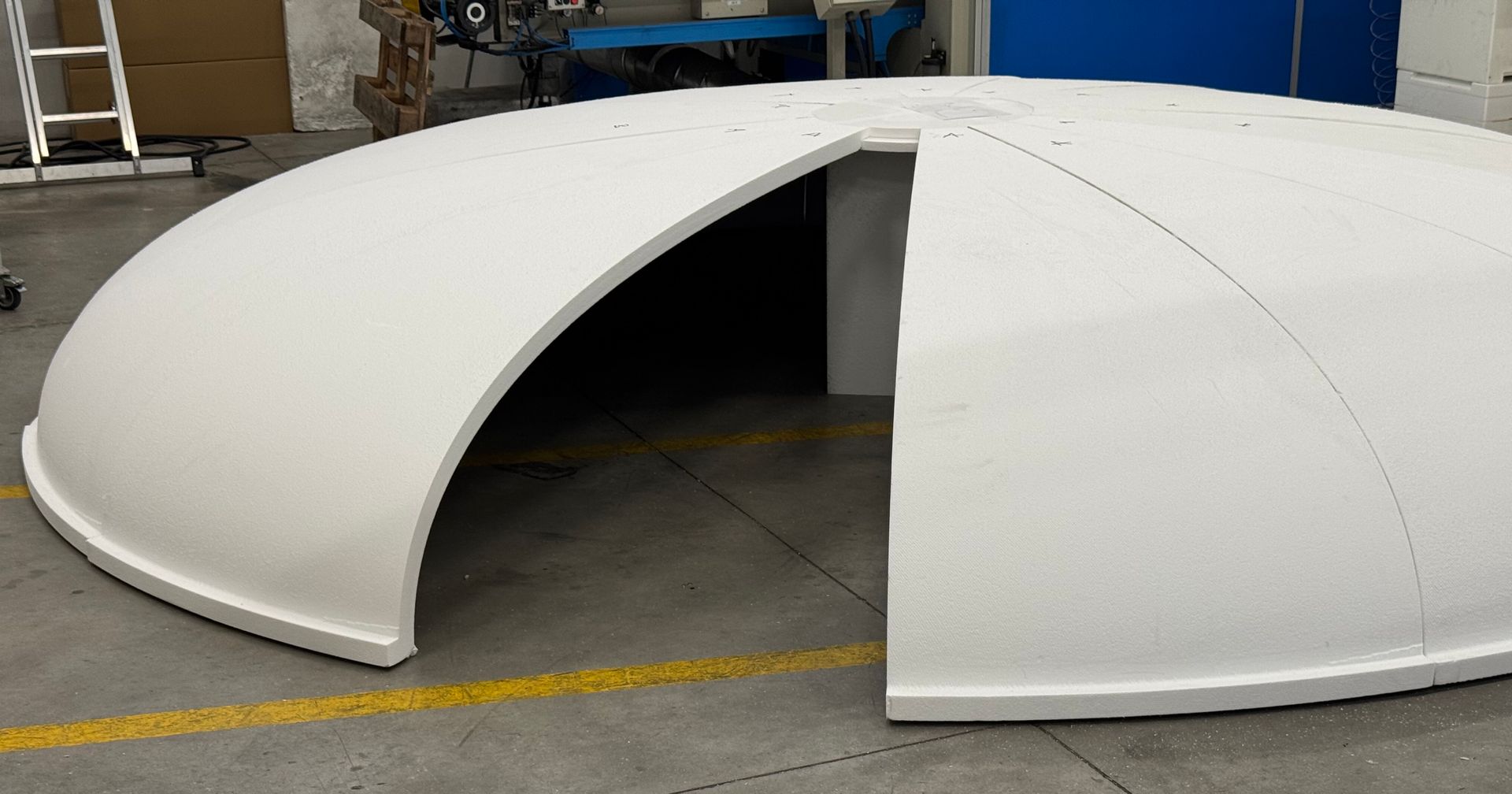 Strutture in polistirolo espanso per SPA