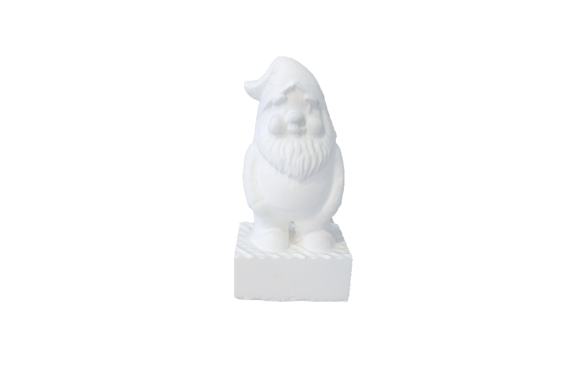 Decorazioni per interni in polistirolo con statua 3D a forma di gnomo