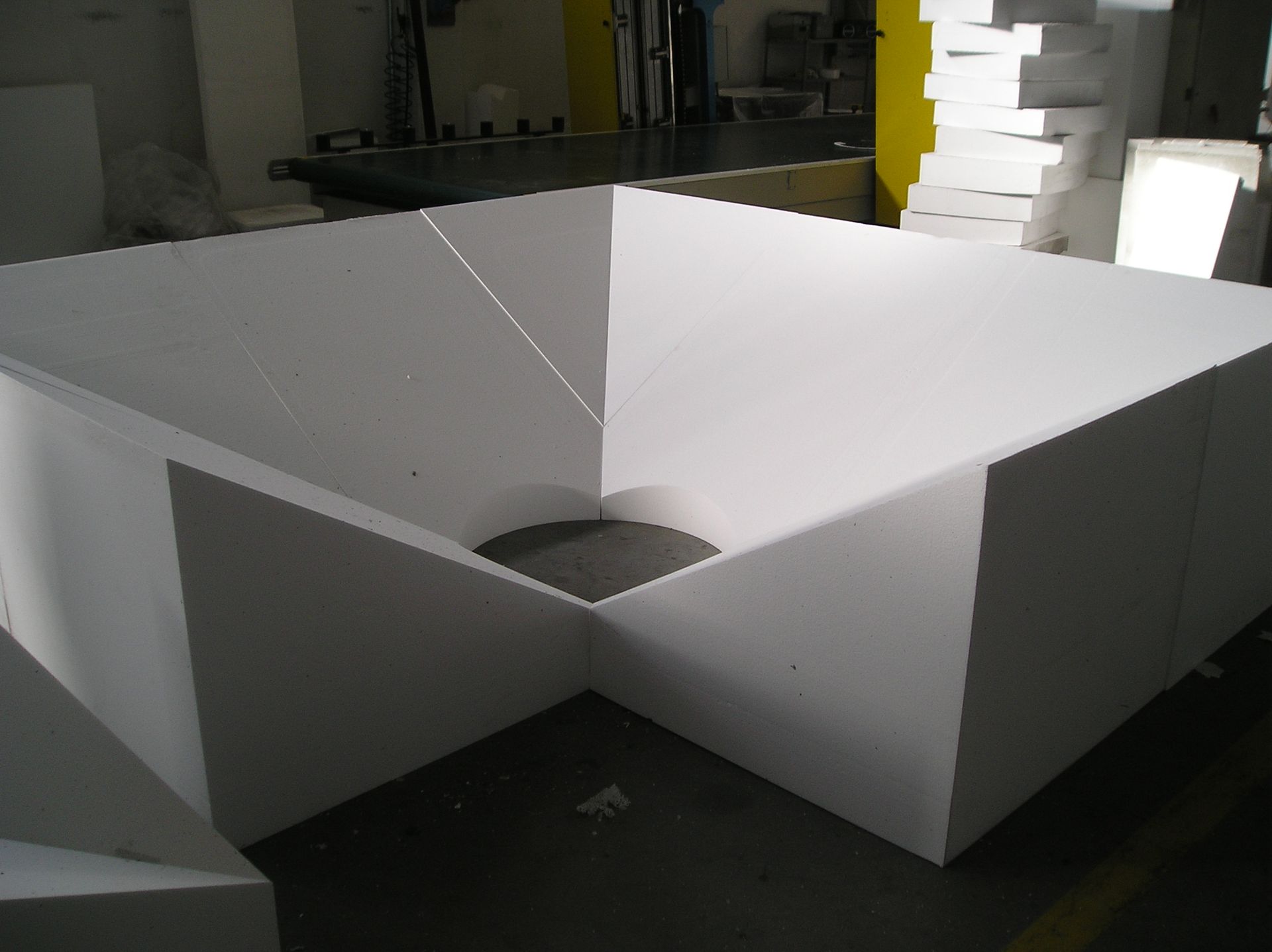 formwork for casting PVC coating