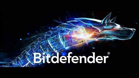 Un logo pour bitdefender avec un loup dessus.