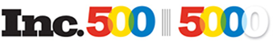 Un inc coloré. Logo 500/500 sur fond blanc