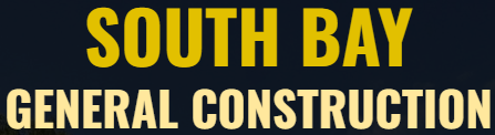 A sign that says south bay general construction on it