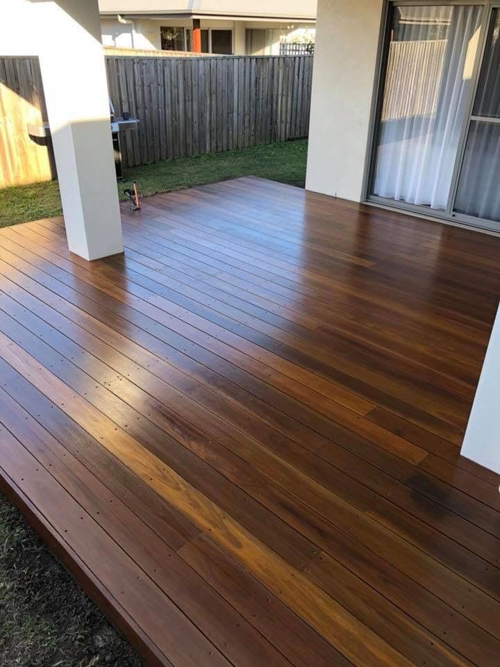 polished deck