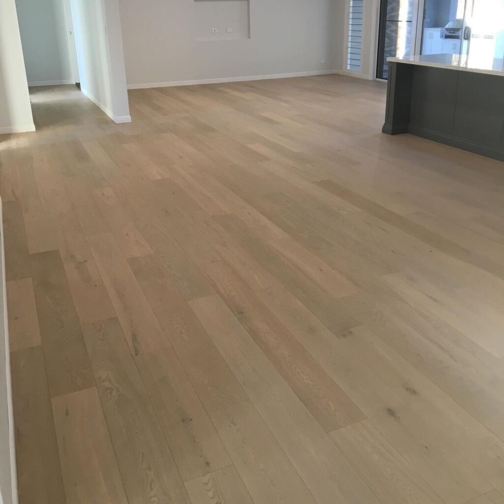 new wood floor