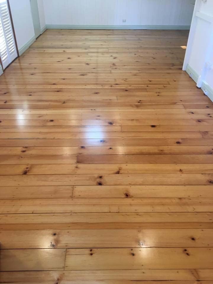 light wood floor