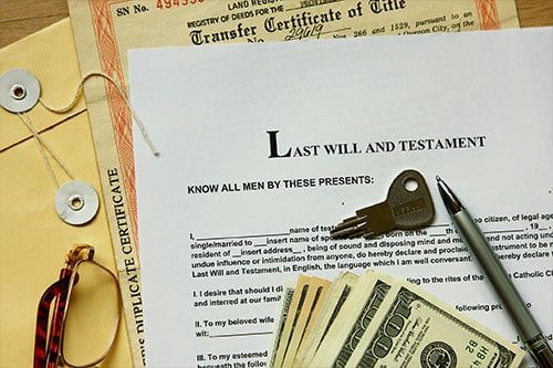 Legal documents for last will and testament — Criminal Defense Lawyer in Piscataway, NJ