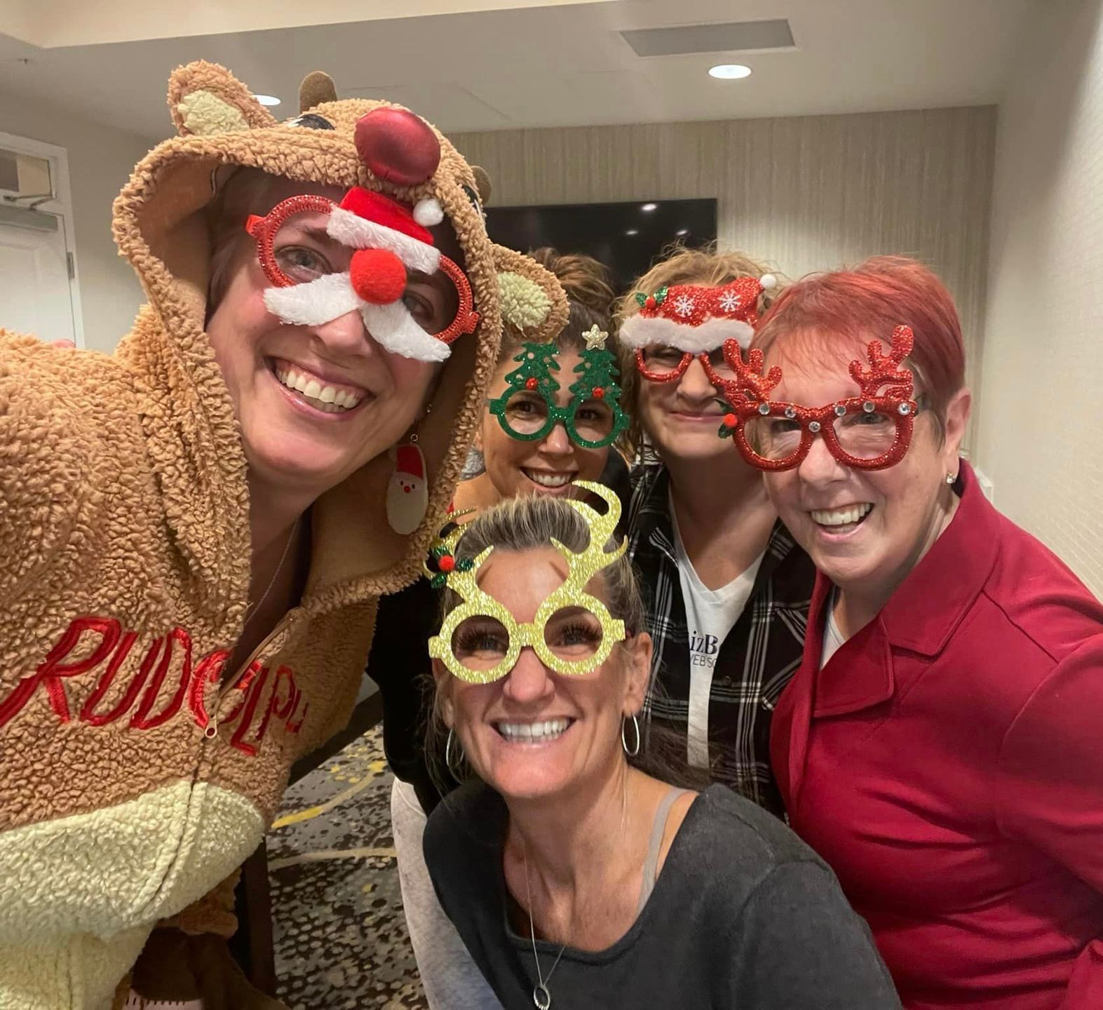 Pictures of Julie Jones with family and friends