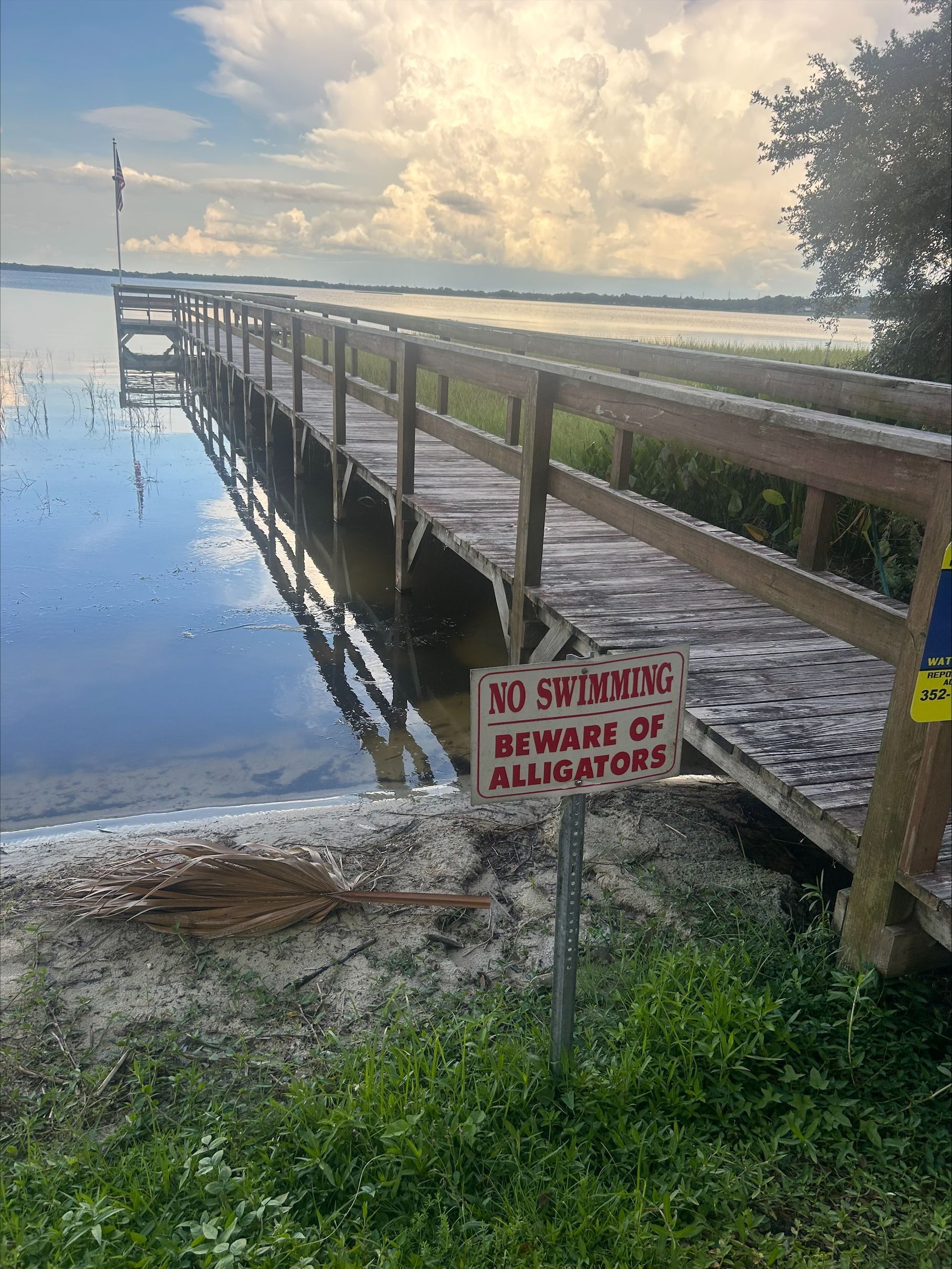 There is a staircase leading up to the second floor of the office.