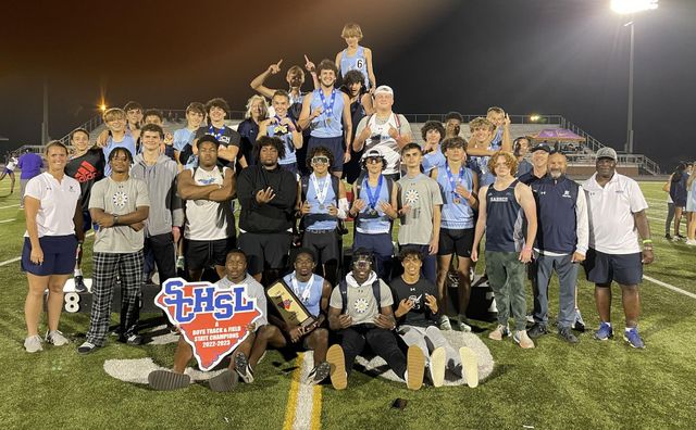 Both Team USA Armed Forces and Bethesda University join together for a  group picture after their friendly game at the 11-area field on June 24.  Team USA has played 10 friendly games