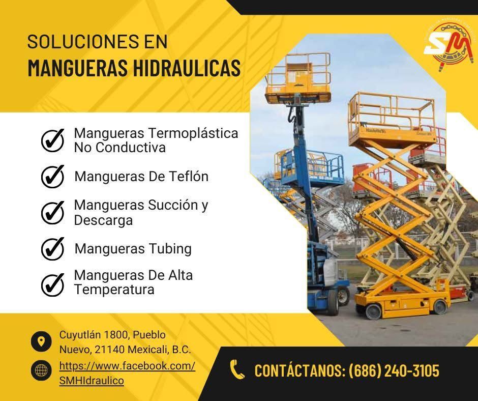 SOLUCIONES EN MANGUERAS HIDRÁULICAS