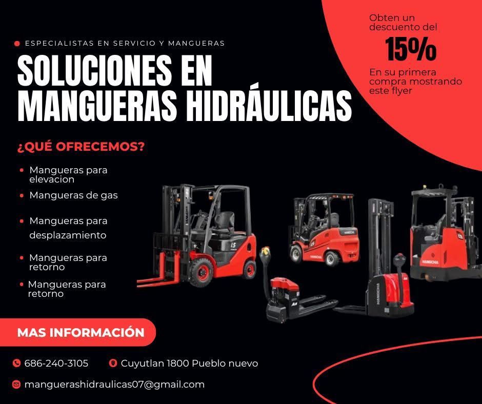 SOLUCIONES EN MANGUERAS HIDRÁULICAS